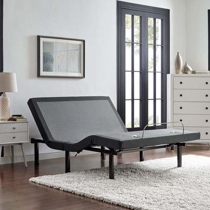 Transform Adjustable Wireless Remote Queen Bed Base by Modway