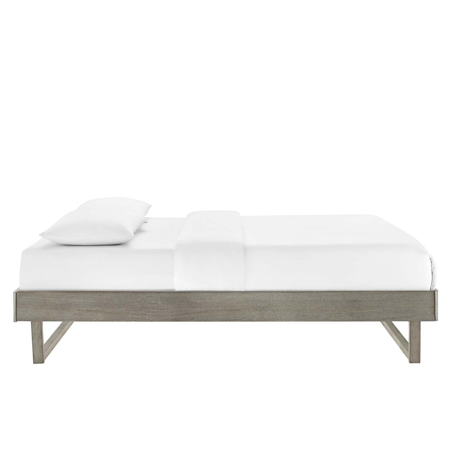 Billie Wood Full Platform Bed Frame by Modway