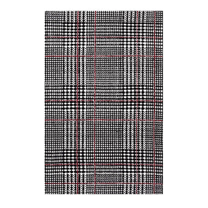Kaja Abstract Plaid 5x8 Area Rug by Modway