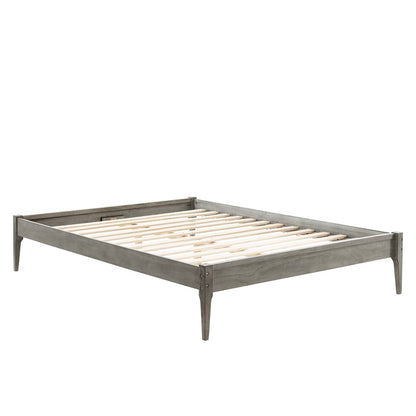 June Wood Queen Platform Bed Frame by Modway