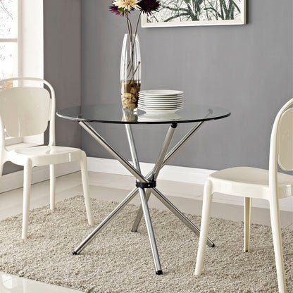 Baton Round Dining Table by Modway