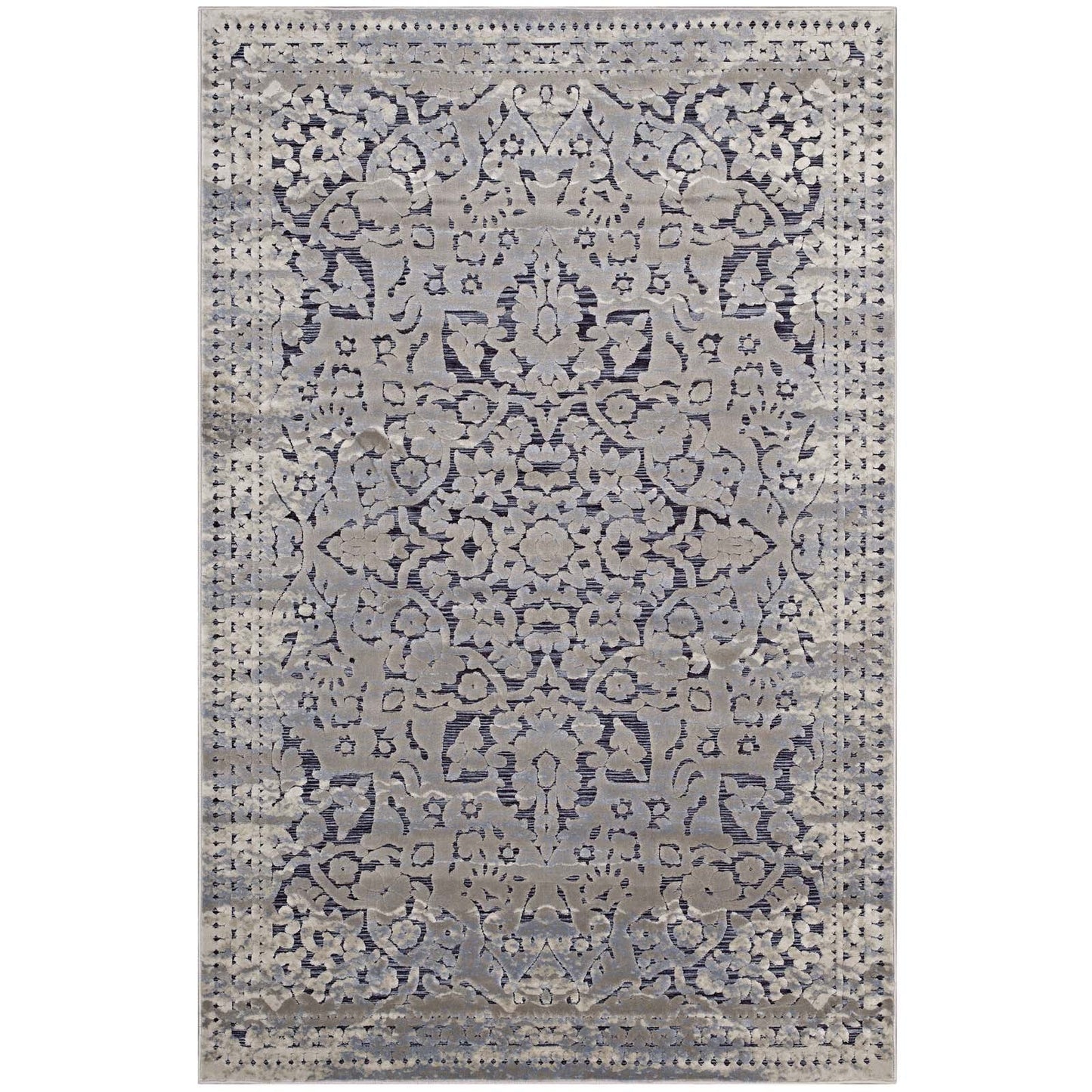 Margarida Distressed Vintage Turkish 5x8 Area Rug by Modway