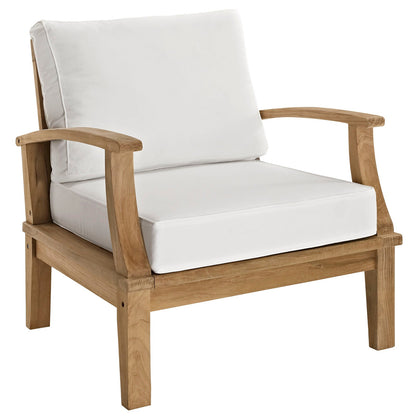 Marina 9 Piece Outdoor Patio Teak Set by Modway