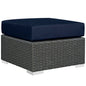 Sojourn Outdoor Patio Sunbrella¨ Ottoman by Modway