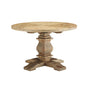 Column 47" Round Pine Wood Dining Table by Modway