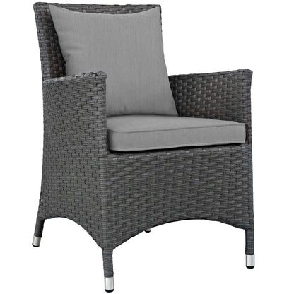 Sojourn 11 Piece Outdoor Patio Sunbrella¨ Dining Set by Modway