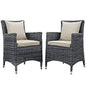 Summon 2 Piece Outdoor Patio Sunbrella¨ Dining Set by Modway