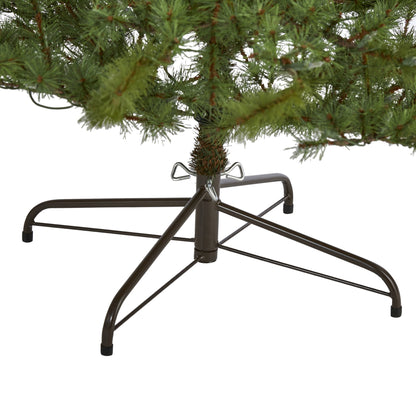 7' Vancouver Mountain Pine Artificial Christmas Tree with 450 Clear Lights