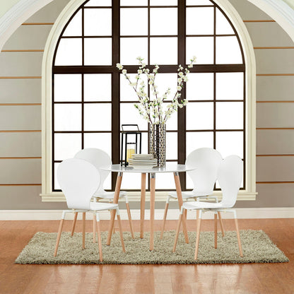 Path Dining Chair Set of 4 by Modway