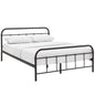 Maisie Stainless Steel Queen Bed Frame by Modway