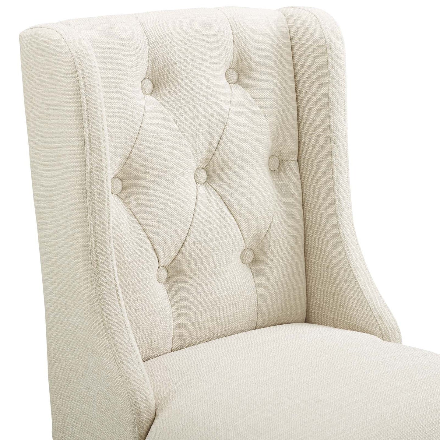 Baronet Upholstered Fabric Counter Bar Stool Set of 2 by Modway