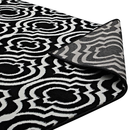 Frame Transitional Moroccan Trellis 5x8 Area Rug by Modway