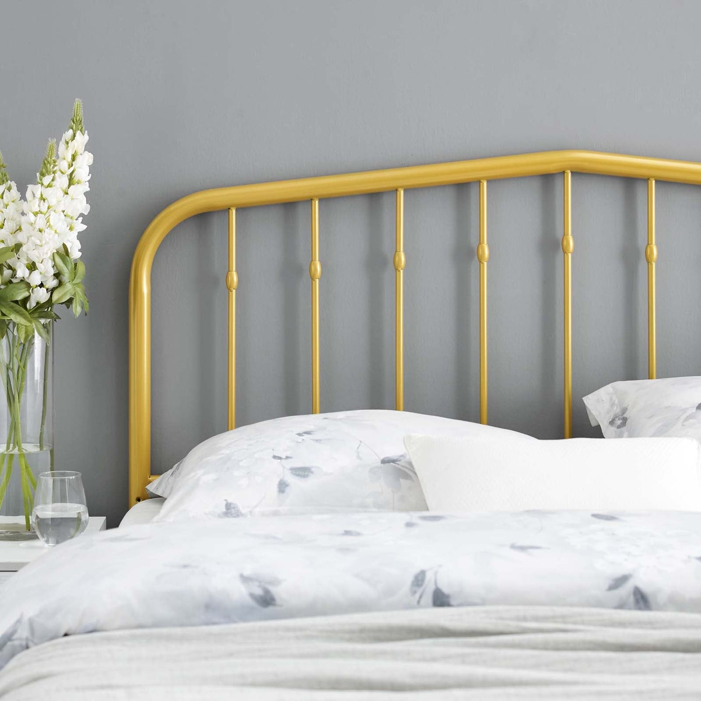 Lennon Metal Twin Headboard by Modway