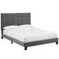 Melanie Tufted Button Upholstered Performance Velvet Queen Platform Bed by Modway