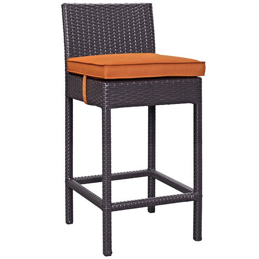 Convene Outdoor Patio Fabric Bar Stool by Modway