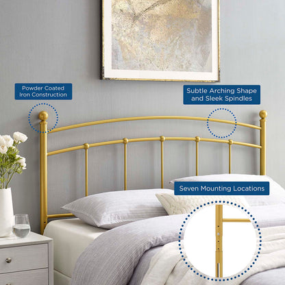 Abigail Metal King Headboard by Modway