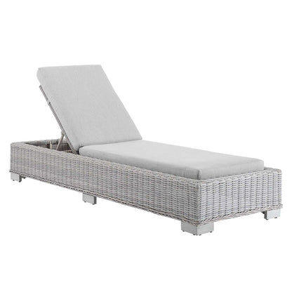 Conway Sunbrella¨ Outdoor Patio Wicker Rattan Chaise Lounge by Modway