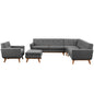 Engage 5 Piece Sectional Sofa by Modway