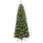 6.5' Cashmere Slim Artificial Christmas Tree with 350 Warm White Lights