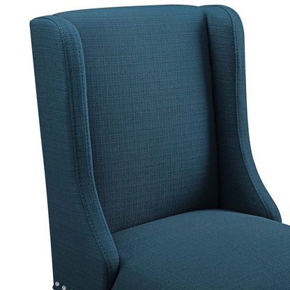 Baron Upholstered Fabric Bar Stool Set of 2 by Modway