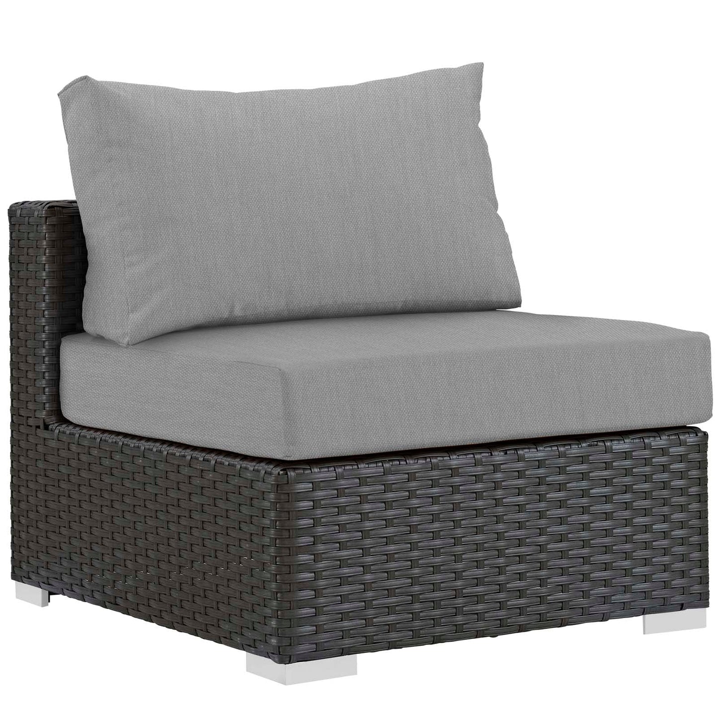 Sojourn Outdoor Patio Fabric Sunbrella¨ Armless by Modway