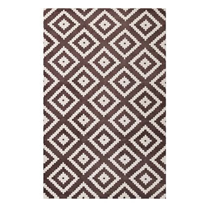 Alika Abstract Diamond Trellis 5x8 Area Rug by Modway