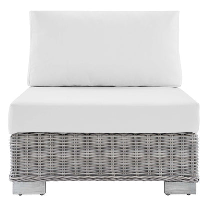 Conway Sunbrella¨ Outdoor Patio Wicker Rattan Armless Chair by Modway