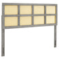 Luana Cane Queen Headboard by Modway