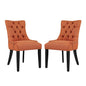 Regent Fabric Dining Side Chair Set of 2 by Modway
