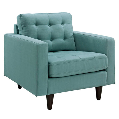 Empress Sofa and Armchairs Set of 3 by Modway