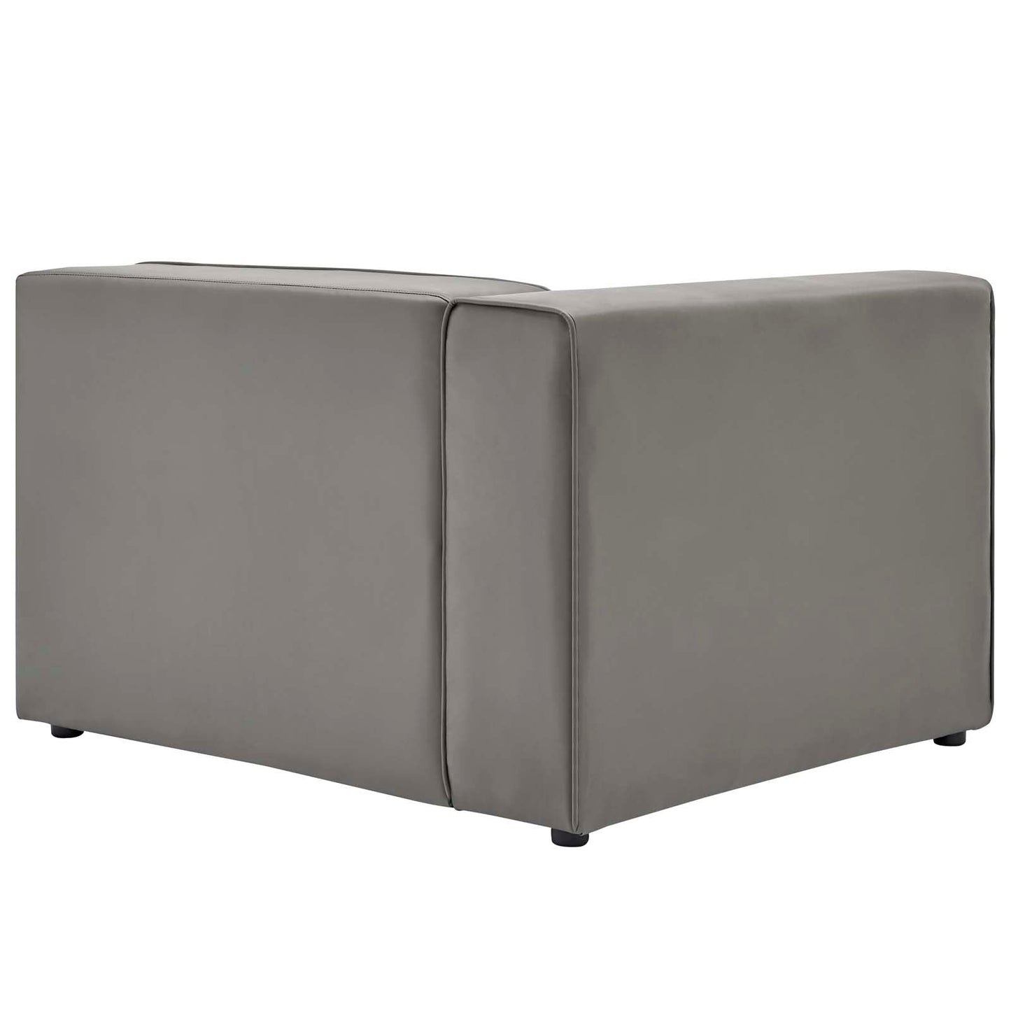 Mingle Vegan Leather Left-Arm Chair by Modway