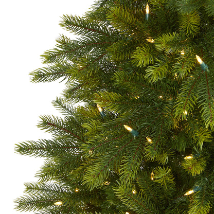 5' Manchester Fir Artificial Christmas Tree in Decorative Planter
