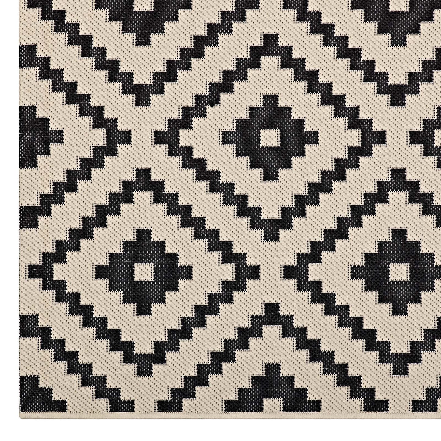 Perplex Geometric Diamond Trellis Indoor and Outdoor 5x8 Area Rug by Modway