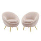 Circuit Performance Velvet Accent Chair Set of 2 by Modway