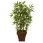 45" Bamboo Artificial Tree in Brown Planter