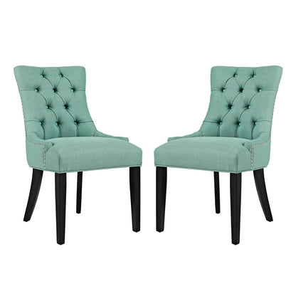 Regent Fabric Dining Side Chair Set of 2 by Modway