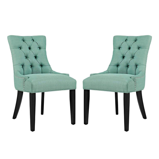 Regent Fabric Dining Side Chair Set of 2 by Modway