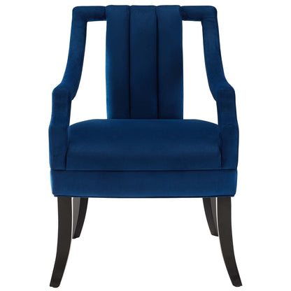 Harken Performance Velvet Accent Chair by Modway