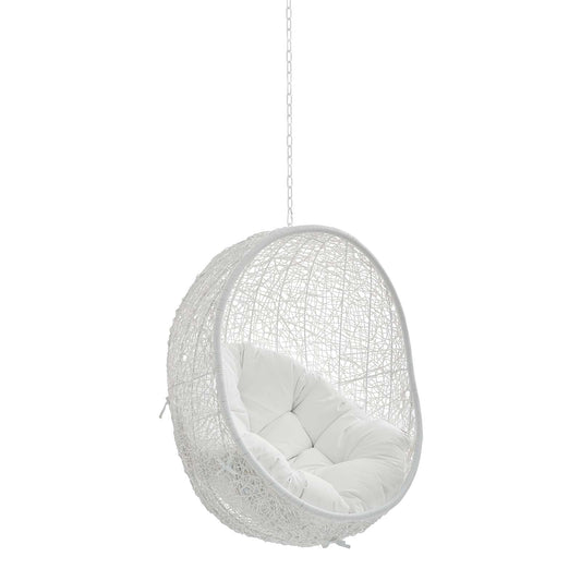Hide Sunbrella¨ Fabric Swing Outdoor Patio Lounge Chair Without Stand by Modway