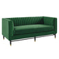 Devote Channel Tufted Performance Velvet Loveseat by Modway