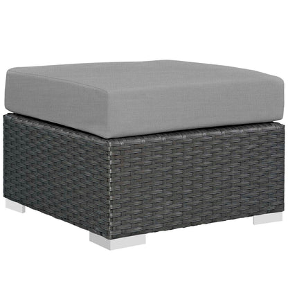 Sojourn 5 Piece Outdoor Patio Sunbrella¨ Sectional Set by Modway