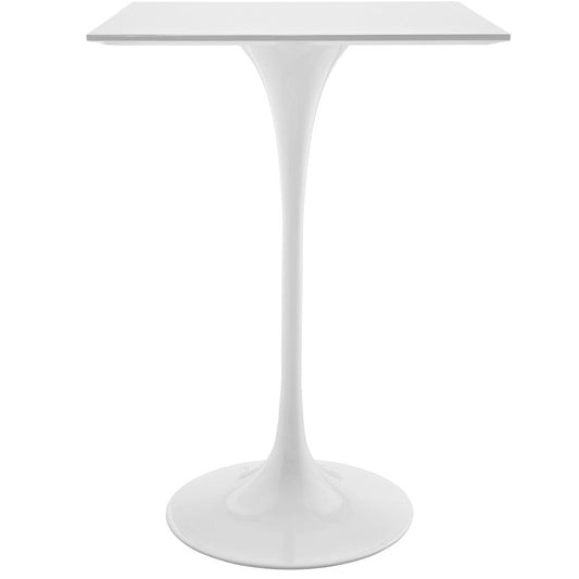 Lippa 28" Square Wood Bar Table by Modway