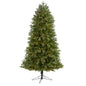 6.5' Oregon Fir Artificial Christmas Tree w/ 1350 Warm White LED Lights