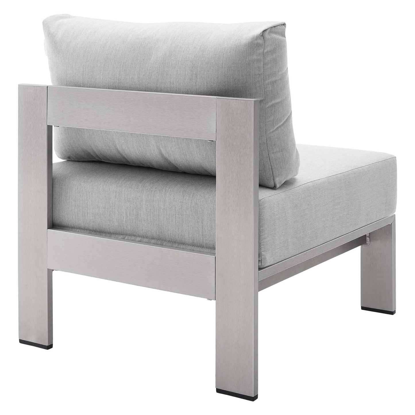 Shore 3 Piece Sunbrella¨ Fabric Outdoor Patio Aluminum Set by Modway