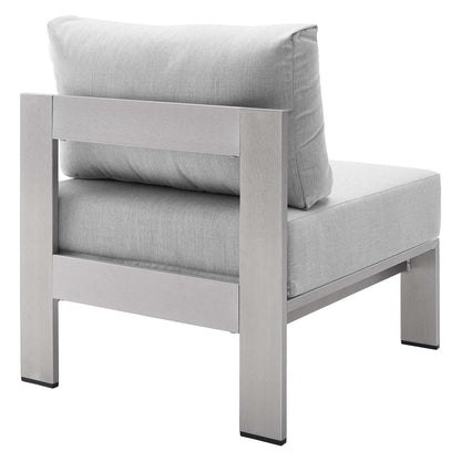 Shore 3 Piece Sunbrella¨ Fabric Outdoor Patio Aluminum Set by Modway