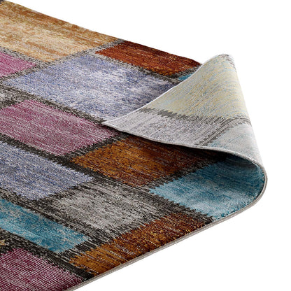 Success Nyssa Abstract Geometric Mosaic 5x8 Area Rug by Modway