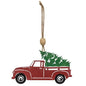 Christmas Truck Iron Ornament (Pack of 4)