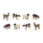 Rustic Farm Animal Figurine (Set of 8)