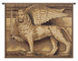 Lion with Sword Italian Tapestry