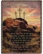 Old Rugged Cross II Afghan Throw
